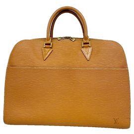 Louis Vuitton Epi Sorbonne Handtasche Golden