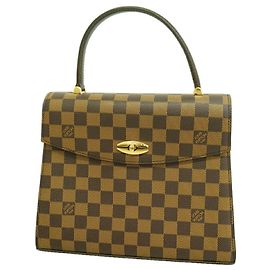 Sac à main Louis Vuitton Damier Malesherbes N51379 Damier ebène
