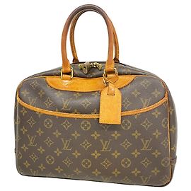 Louis Vuitton Monogram Deauville Handtasche M47270 Braun
