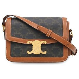 Céline Sac Celine Teen Triomphe Marron