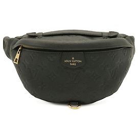 Sac banane Louis Vuitton Monogram Empreinte Noir