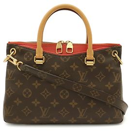 Louis Vuitton Monogram Pallas BB Handtasche Orange