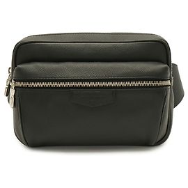 Louis Vuitton Taiga Bum Bag Black