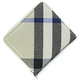 Burberry Beige Bi-Fold Wallet Beige