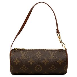 Louis Vuitton Brown Monogram Papillon Pochette Brown