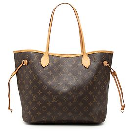 Louis Vuitton Brown Monogram Neverfull MM Brown