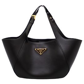 Tote Prada in pelle nera taglia Medium Nero