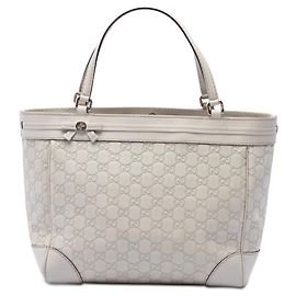 Gucci Beige Guccissima Mayfair Tote Beige