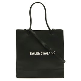 mala Balenciaga Tote S em pele preta Preto