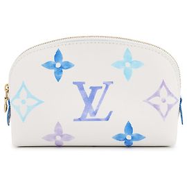 Louis Vuitton Monogram Giant LV By the Pool Pochette Tic PM M82492 Bleu Écru