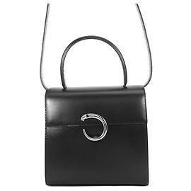 Borsa in pelle Cartier Panthère Nero