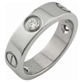 Anillo Cartier Love Plata