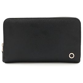 Bulgari Portafoglio lungo Bvlgari in pelle nera Nero