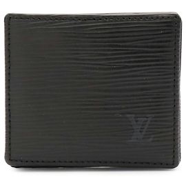 Louis Vuitton Epi Porte Monnaie Boite Wallet Black