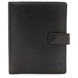Louis Vuitton Epi Agenda GM Notebook Cover Black