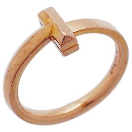 Autre Marque Tiffany & Co. T One Ring in 18K Roségold Andere
