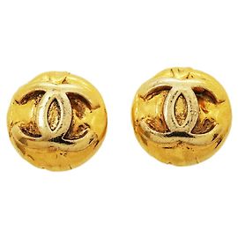 Orecchini a clip Chanel Gold D'oro