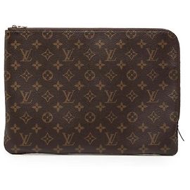 Louis Vuitton Etui Voyage GM Clutch Marrom