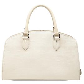 Louis Vuitton Epi PONNEUF PM Handbag White