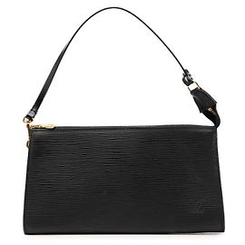 Louis Vuitton Epi Pochette Accessoires Negro