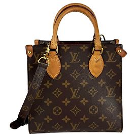 Louis Vuitton Monogram Handbag Brown Monogram