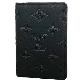 Louis Vuitton Monogram Shadow Card Case Nero