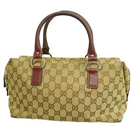 Bolso Gucci en Beige y Bordeaux Beige Burdeos