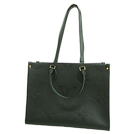 Louis Vuitton Monogram Empreinte OnTheGo MM Tote Bag Schwarz
