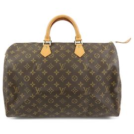 Louis Vuitton Speedy Monogram Canvas 40 Brown