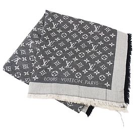 Stole pour femme Louis Vuitton Noir