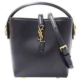 Autre Marque Bolso para mujer Saint Laurent en cuero negro Negro