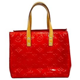 Louis Vuitton Vernis Lead PM Handtasche Rot