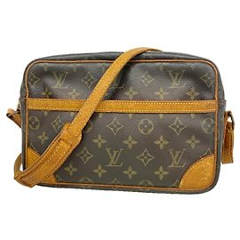 Sac à épaule Louis Vuitton Monogram Trocadero 27 Marron