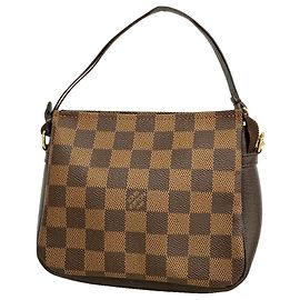Louis Vuitton Damier Trousse Makeup Bag/Pouch Damier ebene