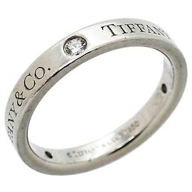 Autre Marque Anello Flat Band Tiffany & Co. in platino Altro