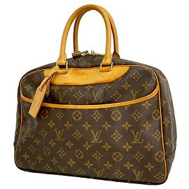 Louis Vuitton Monogram Deauville Handtasche Braun