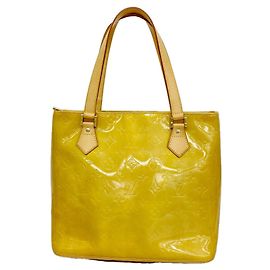 Borsa Tote Louis Vuitton Vernis Houston Beige