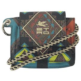 Monedero de piel multicolor ETRO Multicolor
