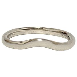 Autre Marque Bague Anneau Courbe Tiffany & Co. PT950 Autre