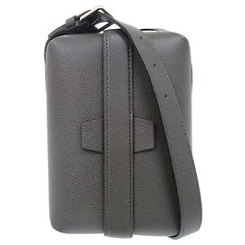 Borsa a tracolla in pelle Valextra Trick Track Marrone