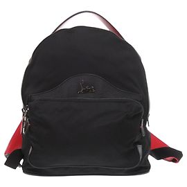 Sac à dos Christian Louboutin Buckle Small Studs Black Noir