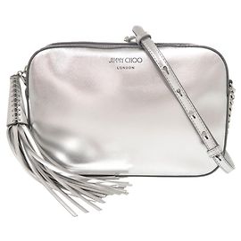 Jimmy Choo Athini Camera Bag Silber