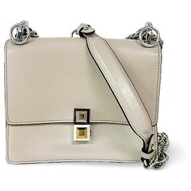 Fendi Kan I Leder Small Roh
