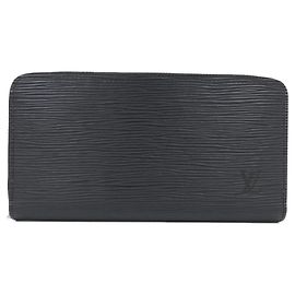 Louis Vuitton Epi Zippy Wallet M61857 Preto