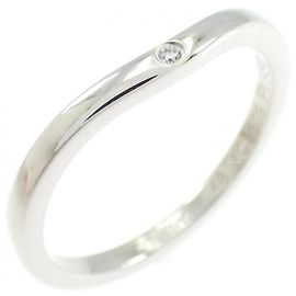 Cartier Ballerina 3P Diamant-Bandring aus Platin Andere