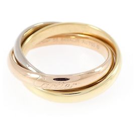 Cartier Trinity Ring aus Rosé Weiß und Gelbgold Golden