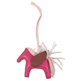 Hermès Hermes Rodeo Pegasus Accessory Bag Charm PM 083010CA Pink