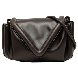 Sac bandoulière Bottega Veneta Beak Marron