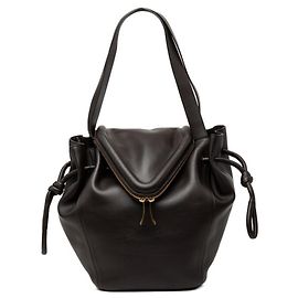 Bottega Veneta Beak Tote Bag Dark brown