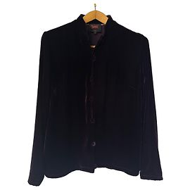 Autre Marque Blouse Sharon Baghai en velours violet Violet